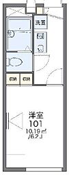 レオパレスSUN 1Kの間取図画像