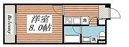 LUCENT COURT 代々木上原 1階1Kの間取り