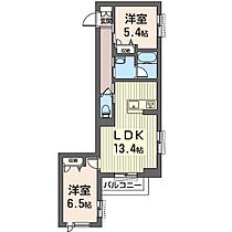 ブルームステージ蘇我 00102 ｜ 千葉県千葉市中央区南町３丁目21-14（賃貸マンション2LDK・1階・57.31㎡） その2