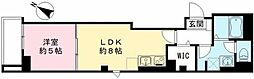 ラ フレーズ 1LDKの間取図画像