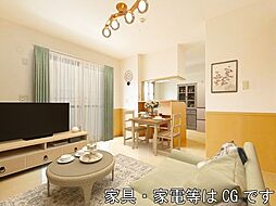 カトルセゾン　Ｃ 1階1LDKのリビング/ダイニング