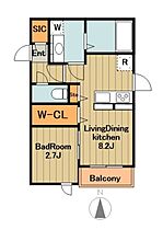 東京都八王子市松木（賃貸マンション1LDK・3階・30.40㎡） その2