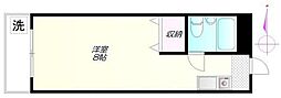 ビラ本郷 ワンルームの間取図画像