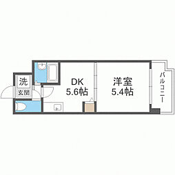 間取図画像 1DK