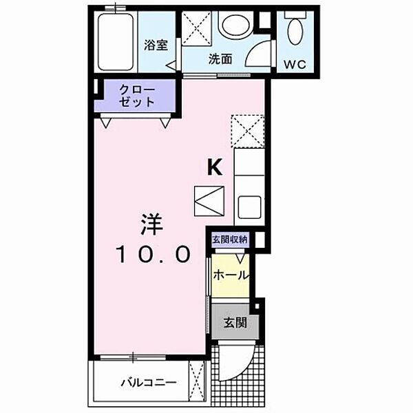 プレーゴ参道 ｜大阪府東大阪市瓢箪山町(賃貸アパート1K・1階・27.53㎡)の写真 その2