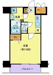 PRESSANCE新宿中落合MEDIO 1Kの間取図画像