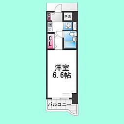 メゾン・ド・フェニックス ワンルームの間取図画像