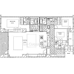 オパス有栖川テラス&レジデンス 3LDKの間取図画像