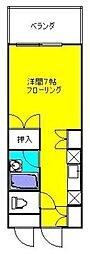 間取図画像 1K