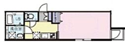 ボヌール南長崎 1Kの間取図画像