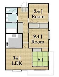 アルタ・インスラ 3LDKの間取図画像