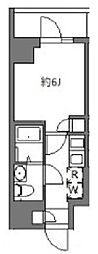 アラート横濱桜木町I 1Kの間取図画像