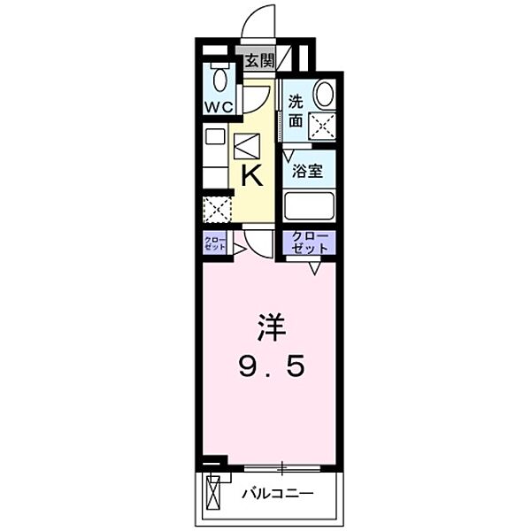 ルミウスV ｜大阪府松原市天美東６丁目(賃貸アパート1K・3階・30.20㎡)の写真 その2