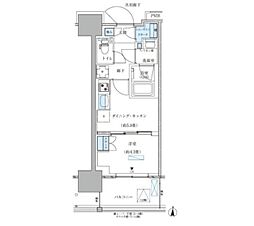 江東区大島4丁目マンション 1DKの間取図画像