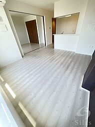 JR阪和線 浅香駅 徒歩7分の賃貸マンション 1階2LDKのリビング/ダイニング