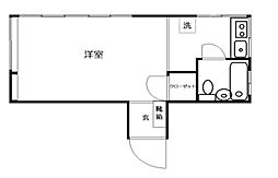 間取図画像 ワンルーム