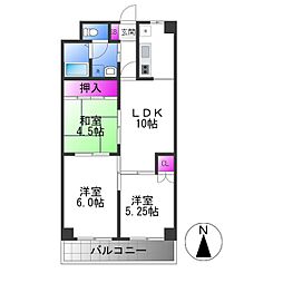 Osaka Metro中央線 高井田駅 徒歩11分の賃貸マンション 1階3LDKの間取り