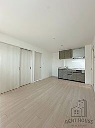 JR阪和線 鳳駅 3.2kmの賃貸アパート 2階2LDKのリビング/ダイニング