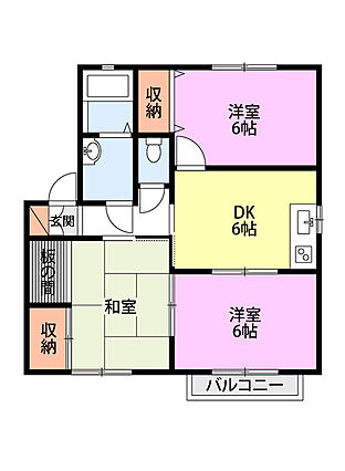 ラ・テルベール桜木Ｃ_間取り_0