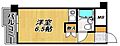 朝日プラザ博多5階3.5万円