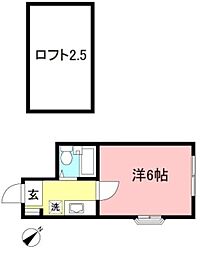 間取図画像 1K
