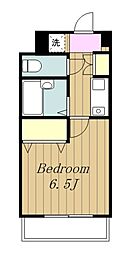 セントラルパークハイツ 1Kの間取図画像
