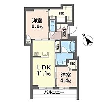 アルフラット 00201 ｜ 東京都江戸川区松島１丁目16-14（賃貸マンション2LDK・2階・57.00㎡） その2