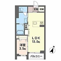 シャーメゾン柊 0305 ｜ 新潟県新潟市中央区鐙３丁目7-18（賃貸マンション1LDK・3階・41.95㎡） その2