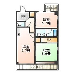 リーデルフェリア住之江 3階