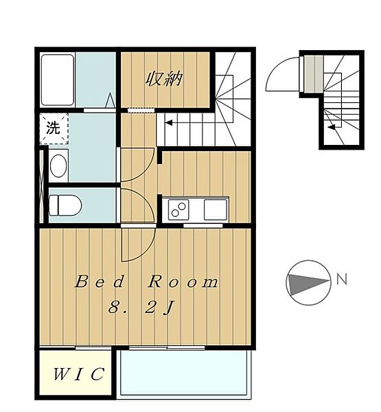 レオネクストサンフラワーIII（53652） 201.｜東京都町田市小山町(賃貸アパート1K・2階・34.33㎡)の写真 その2