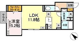 D-SOLACE新千葉3丁目 1LDKの間取図画像