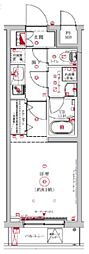 LUMEED志村坂上 1Kの間取図画像