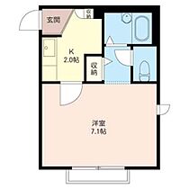 ブルージュ 00101 ｜ 神奈川県川崎市幸区中幸町２丁目40（賃貸アパート1K・1階・22.00㎡） その2