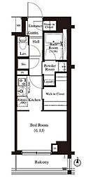 アーバンパーク住吉 ワンルームの間取図画像