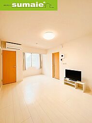 クレイノ井戸浜 2階1Kのリビング/ダイニング