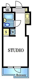 ウインベルソロ大泉学園NO1 ワンルームの間取図画像
