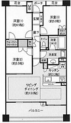 間取図画像 3LDK