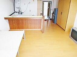 JR東北本線 安積永盛駅 徒歩30分の賃貸アパート 2階ワンルームのリビング/ダイニング