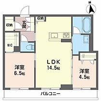 べレオ　プランドール 303 ｜ 宮城県仙台市若林区霞目２丁目15-30（賃貸マンション2LDK・3階・61.77㎡） その2