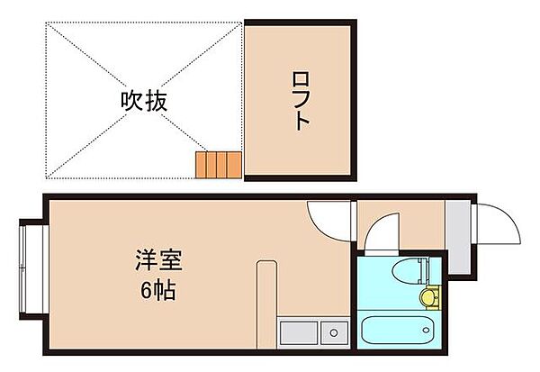 ベルピア常盤平11－4 104｜千葉県柏市青葉台２丁目(賃貸アパート1R・1階・15.52㎡)の写真 その2