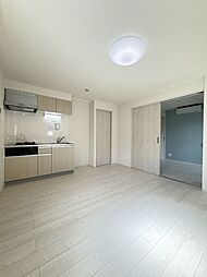 ハーモニーテラス花園伊町 1階1LDKのリビング/ダイニング