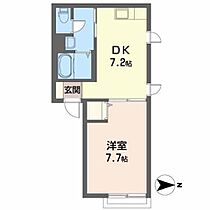 カーサ・ラフレ 102 ｜ 秋田県秋田市新屋扇町3-8（賃貸アパート1DK・1階・34.50㎡） その2