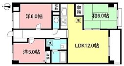 グランシャリオ 3LDKの間取図画像