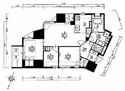 インプレスト文京東大前 4階3LDKの間取り