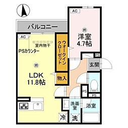 fleur長居2丁目 3階/-