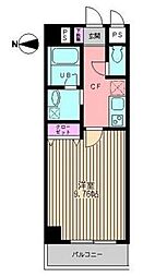 グッドフラット3 1Kの間取図画像