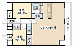 APAガーデンコートザビエルパーク 5階