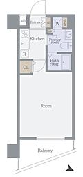 プレール・ドゥーク板橋区役所前 1Kの間取図画像