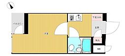 日興パレス西荻窪PART2 1Kの間取図画像