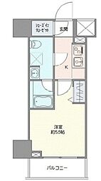 GENOVIA西川口III 1Kの間取図画像
